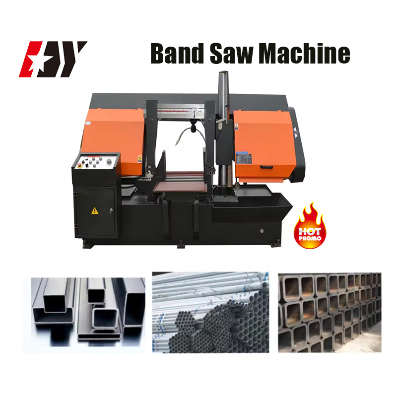 Semi-Automatic Hydraulic Horizontal for Cutting Channel Steel Metal Band Saw Machines